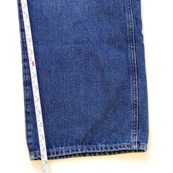 Gap Mens 90s Loose Carpenter Jeans 33x32 Relaxed Fit Dark Wash - Picture 12 of 12